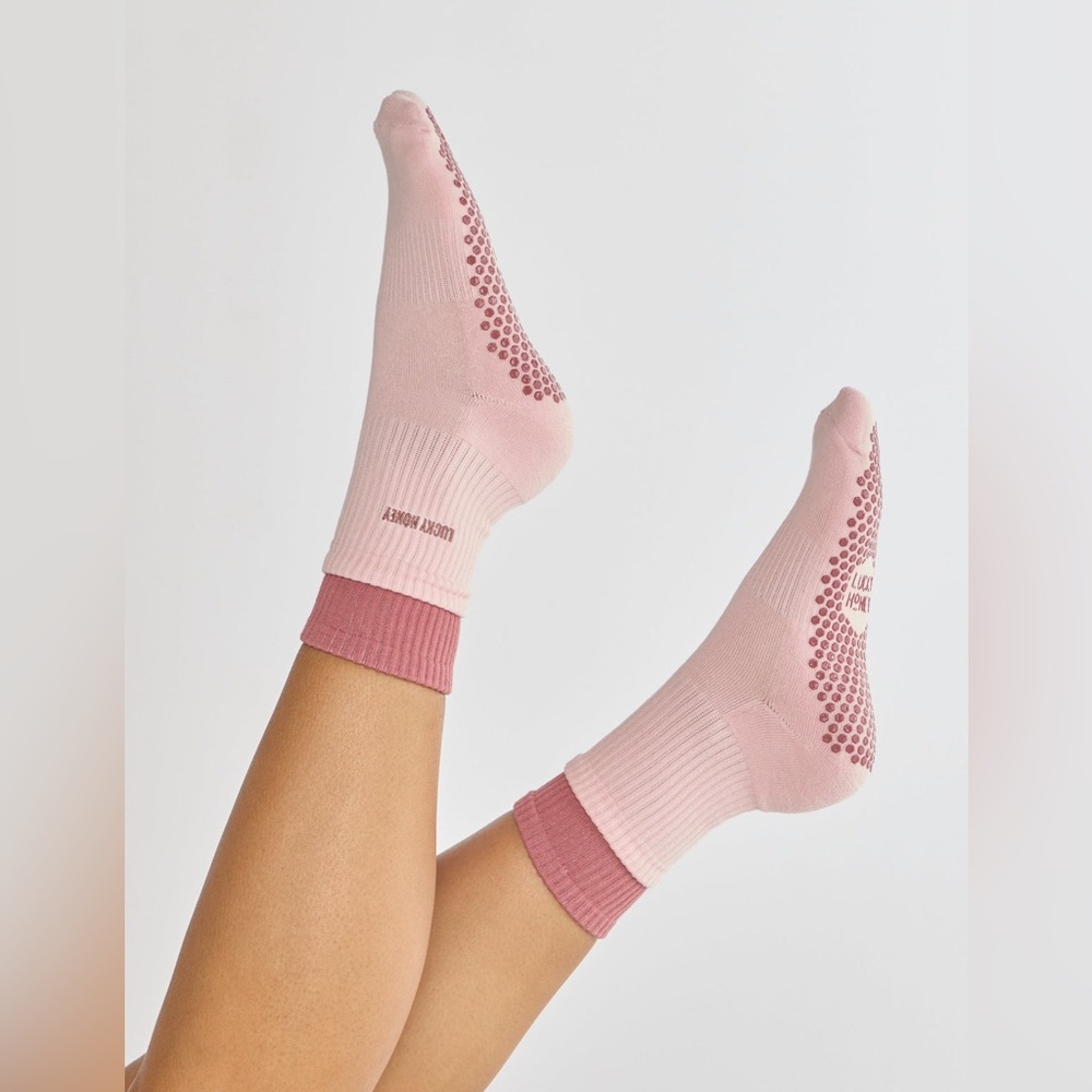 Lucky Honey Grip Sock - The Stack Sock - NWT
Pilates / Barre